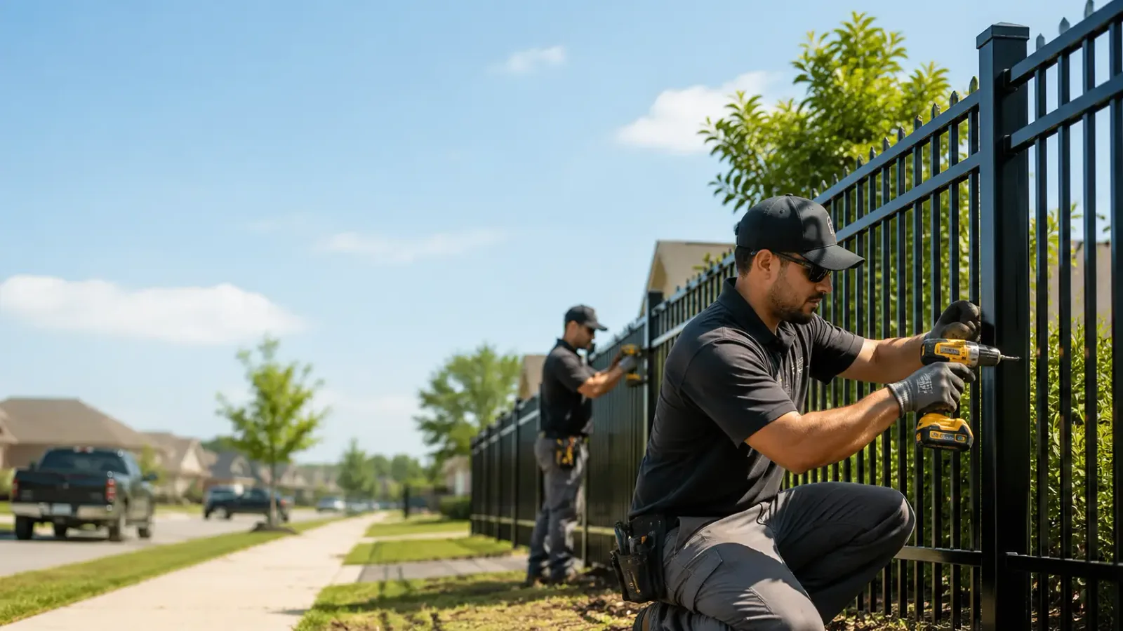 Metal Fence Installation in Conway, WA